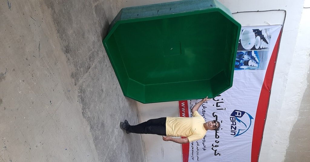 وان فایبرگلاس پرورش ماهی هشت ضلعی