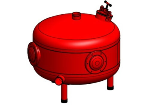 سیستم تصفیه مدیا 48 اینچ