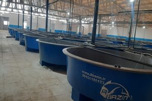 وان گرد یا دایره ای فایبرگلاس پرورش ماهی و میگو