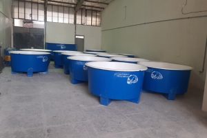 وان گرد یا دایره ای فایبرگلاس پرورش ماهی و میگو