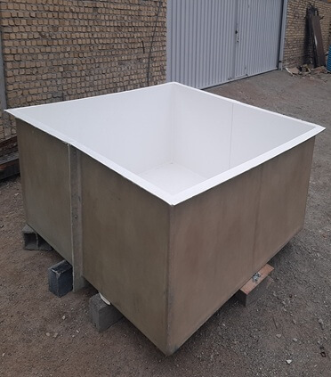 وان فایبرگلاس پرورش ماهی مستطیلی شکل - شرکت آبازین: 
طراحی وساخت تجهیزات پرورش آبزیان 