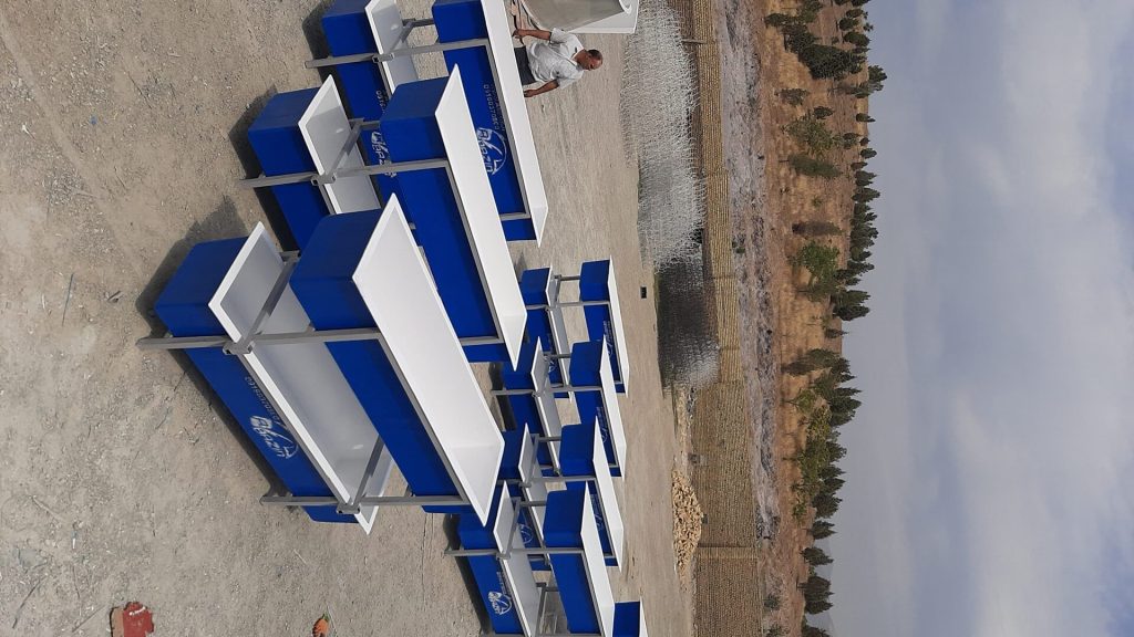 وان فایبرگلاس پرورش ماهی مستطیلی شکل- شرکت آبازین